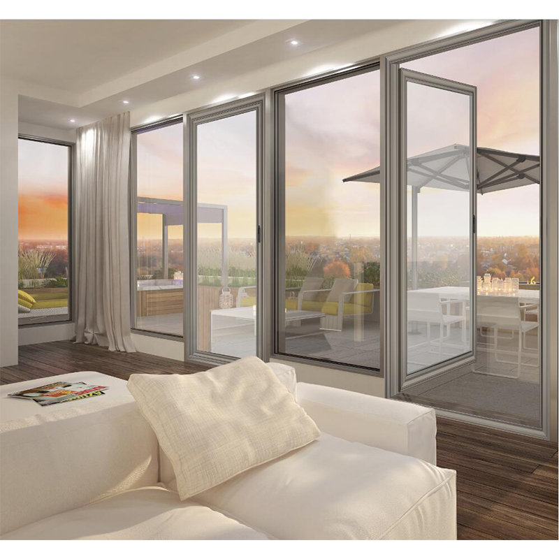 Aluminum Glass Casement Door