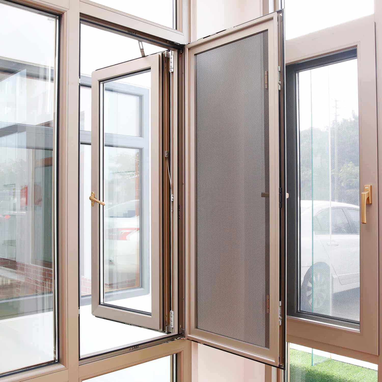 High quality aluminum casement window