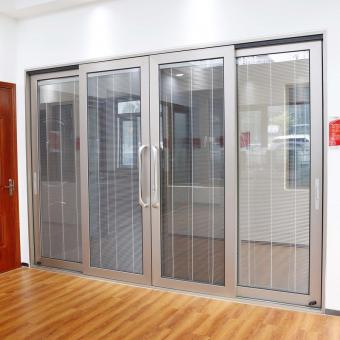 Champagne Color Aluminum Sliding Doors